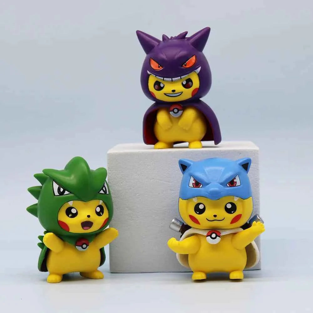Creative Cartoon Anime Toys set