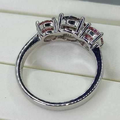 2CT Moissanite Ring VVS1 Lab Diamond Solitaire Ring Dabfavshop