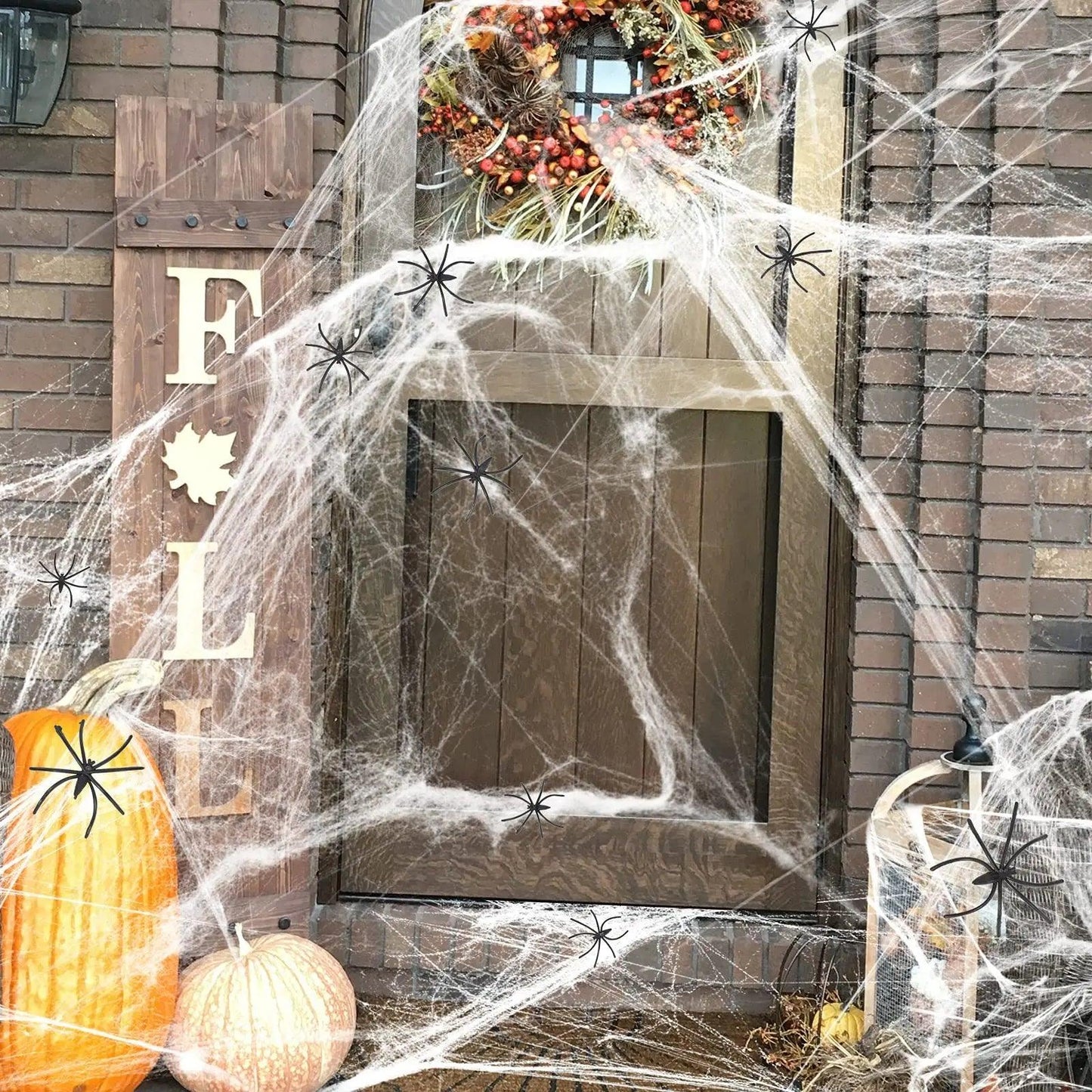 Haunted House Spider Web Outdoor Prop - Dabfavshop