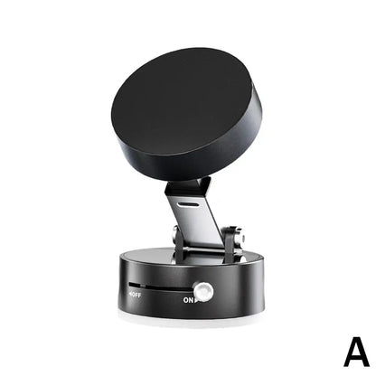 Foldable Magnetic Vacuum Car Phone Holder Foldable Suction Cup With Suction Cup Hands-Free Navigation For Smart Phone Dabfavshop