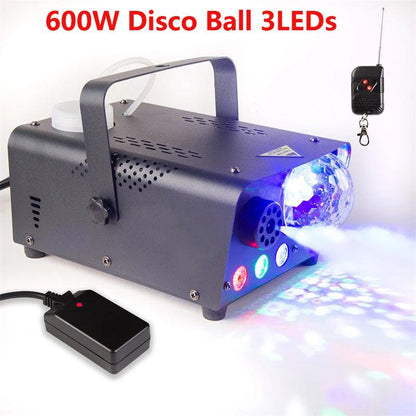 500W LED RGB Remote Control Fog Machine - Dabfavshop