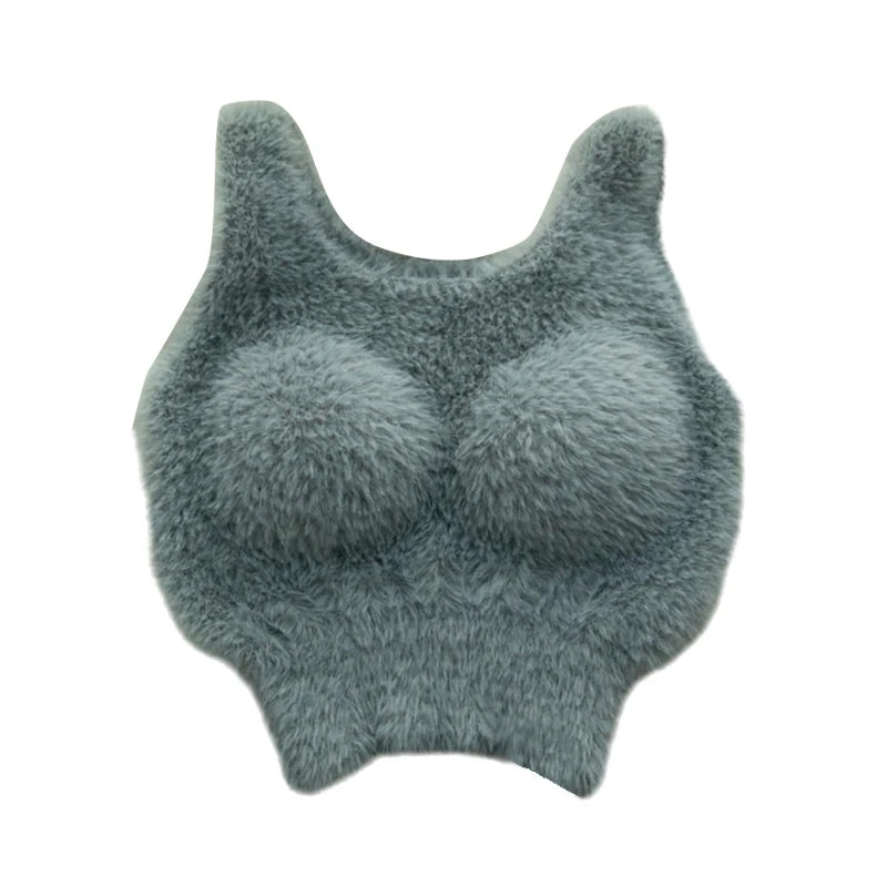 Plush Warm Wool Tank Tops Dabfavshop