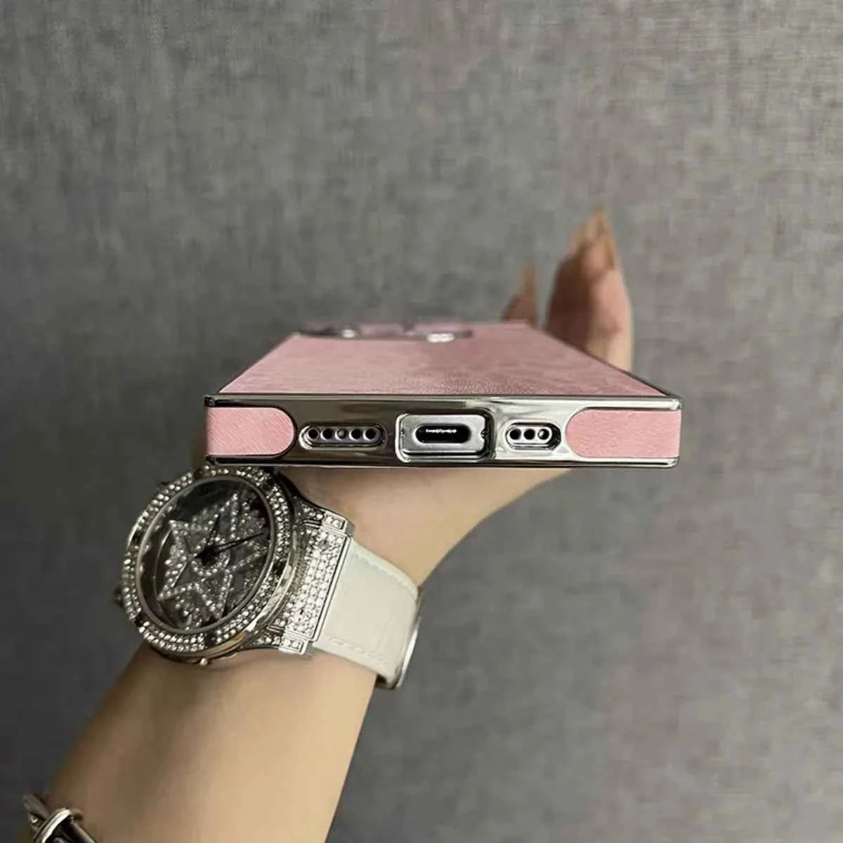 Luxury Leopard Pattern Matte Armor Phone Case For iPhones