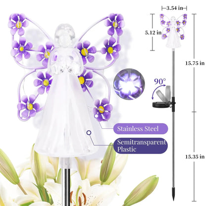 Heavenly Glow Solar Angels – Weatherproof & Worry-Free! Dabfavshop
