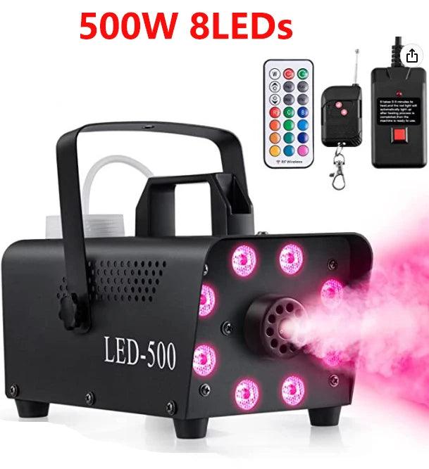 500W LED RGB Remote Control Fog Machine - Dabfavshop