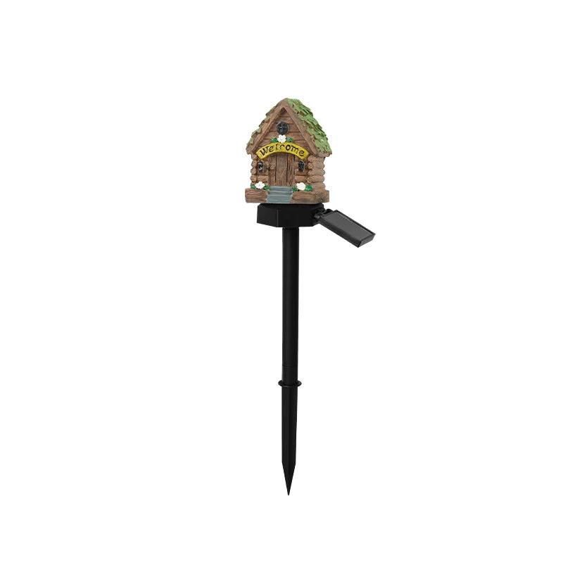 LED Solar Fairy House Lawn Light - Dabfavshop