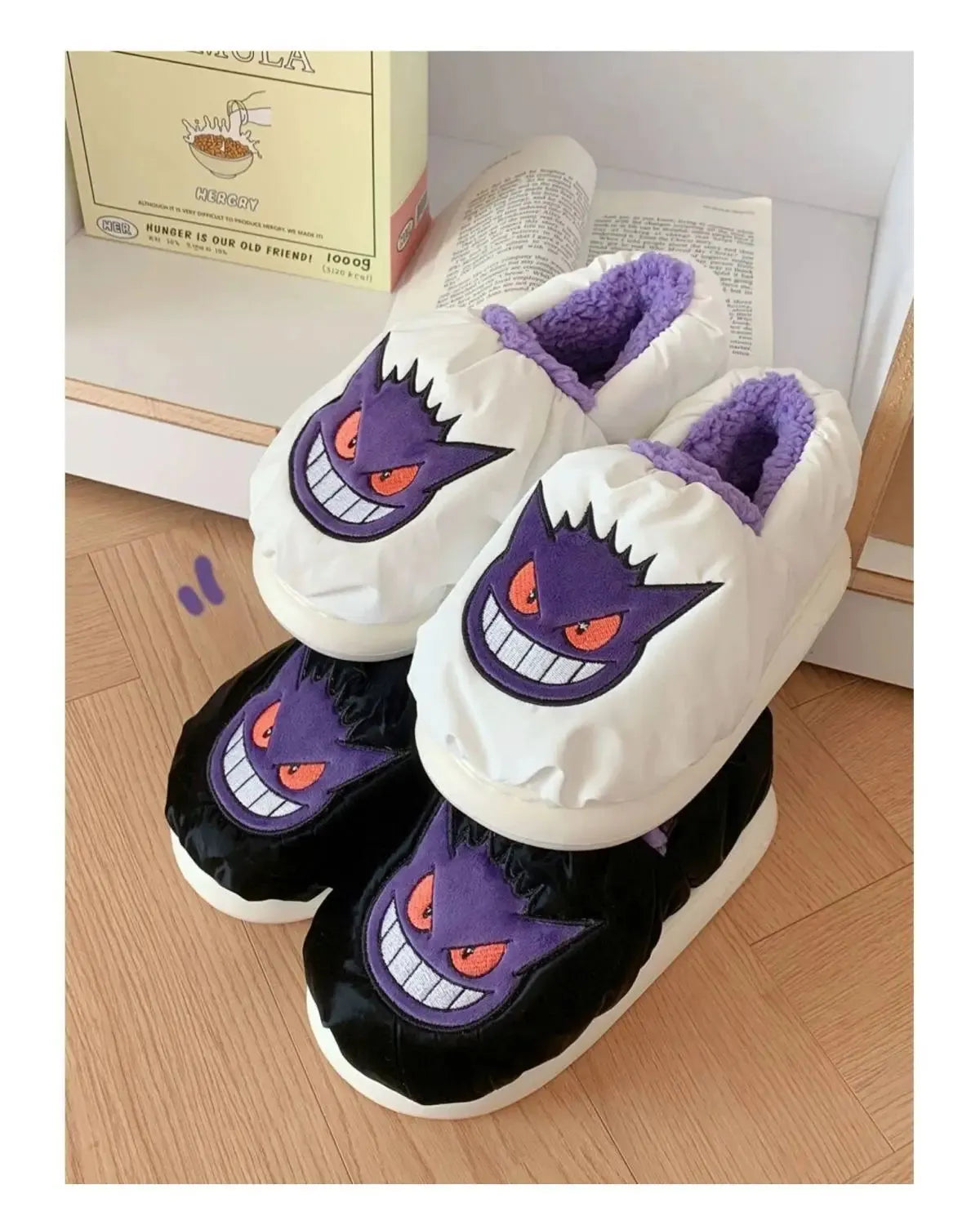 Pokémon Cotton Slippers With Velvet Insulation Anti Slip - Dabfavshop