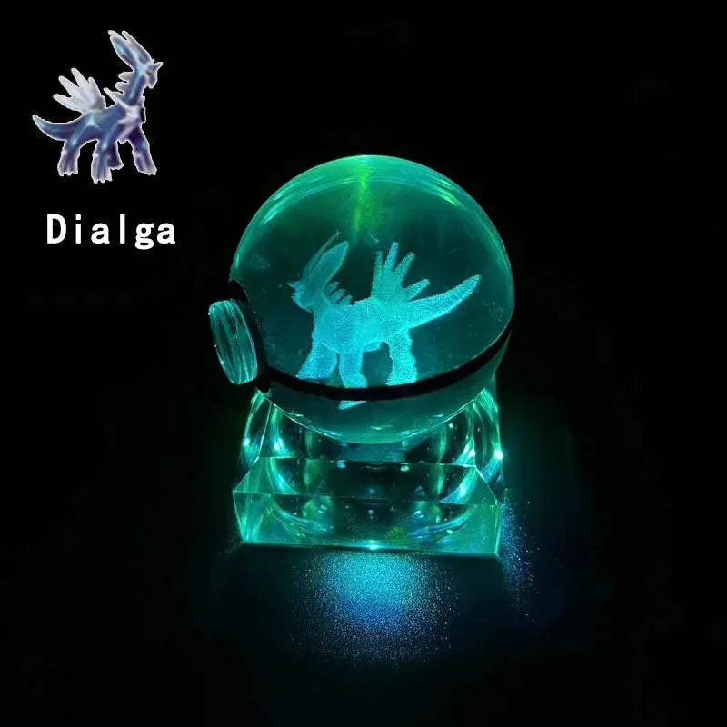 Pokémon Crystal Ball Model with LED Base - Dabfavshop