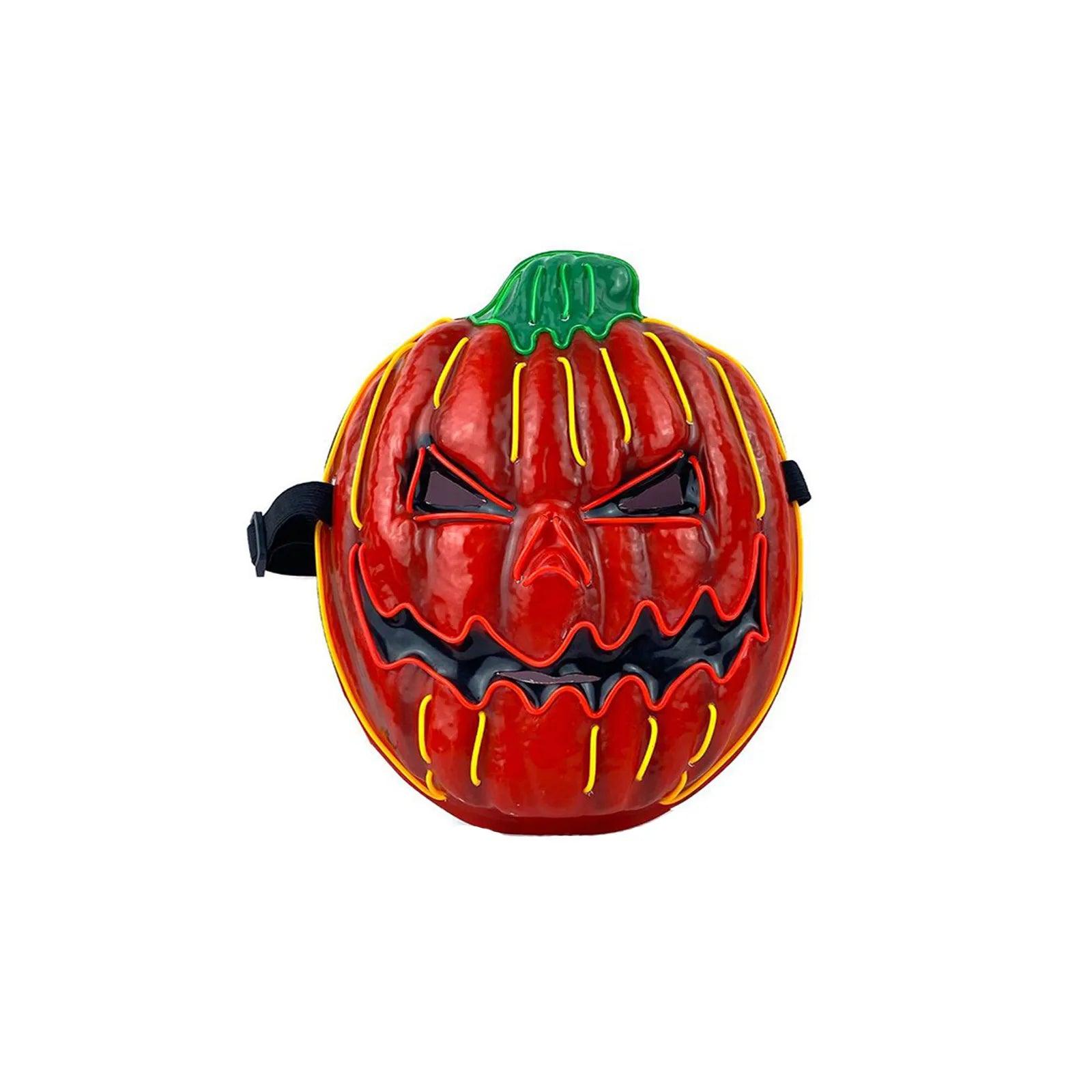 LED Halloween Pumpkin Head Mask - Dabfavshop