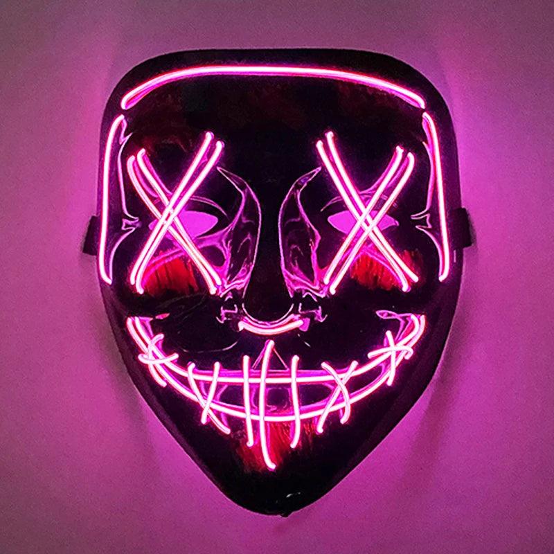 LED Luminous Fox Mask - Halloween Party Must-Have! - Dabfavshop