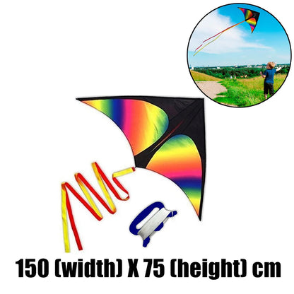 3D Dragon100M Kite Single Line With Tail Outdoor Sports Fun Toy Family Parent-child Interaction  Rainbow Kite Children House Store