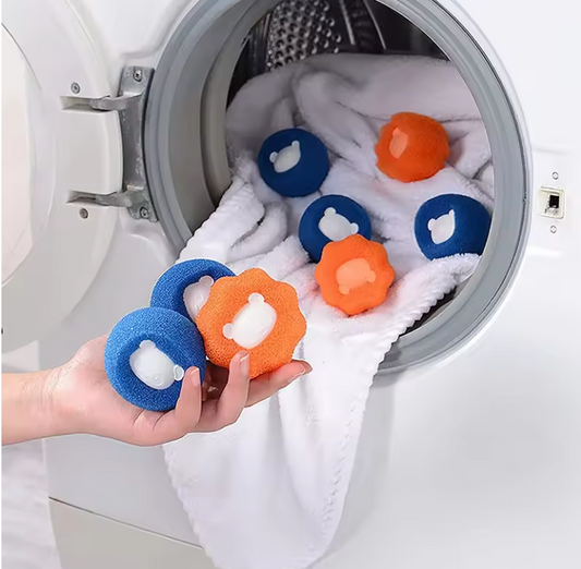 WagCatcher™ - Washing Machine Fur/Hair/Lint Catcher Balls (Reusable) Dabfavshop