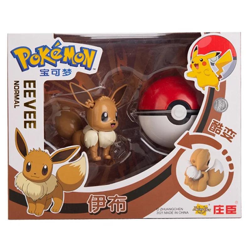 Pokémon Anime Figure With Pokaball - Dabfavshop