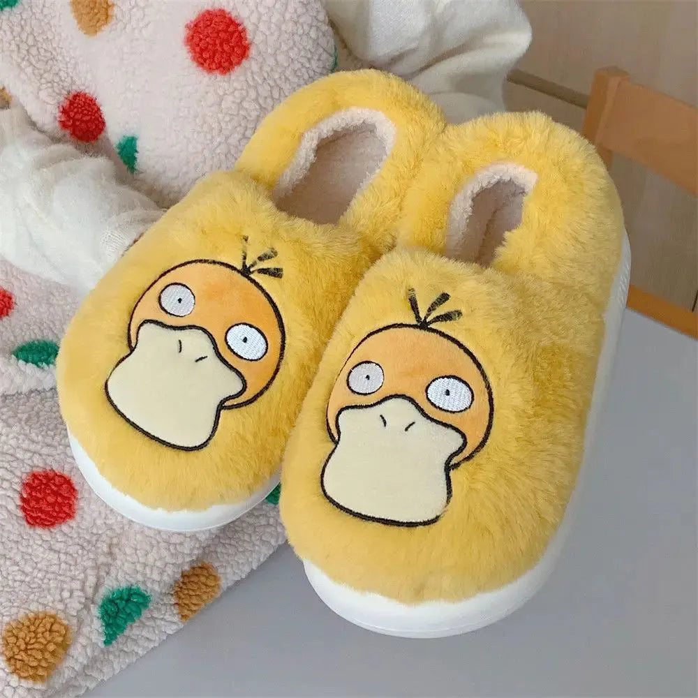 Pokémon Cotton Slippers With Velvet Insulation Anti Slip - Dabfavshop