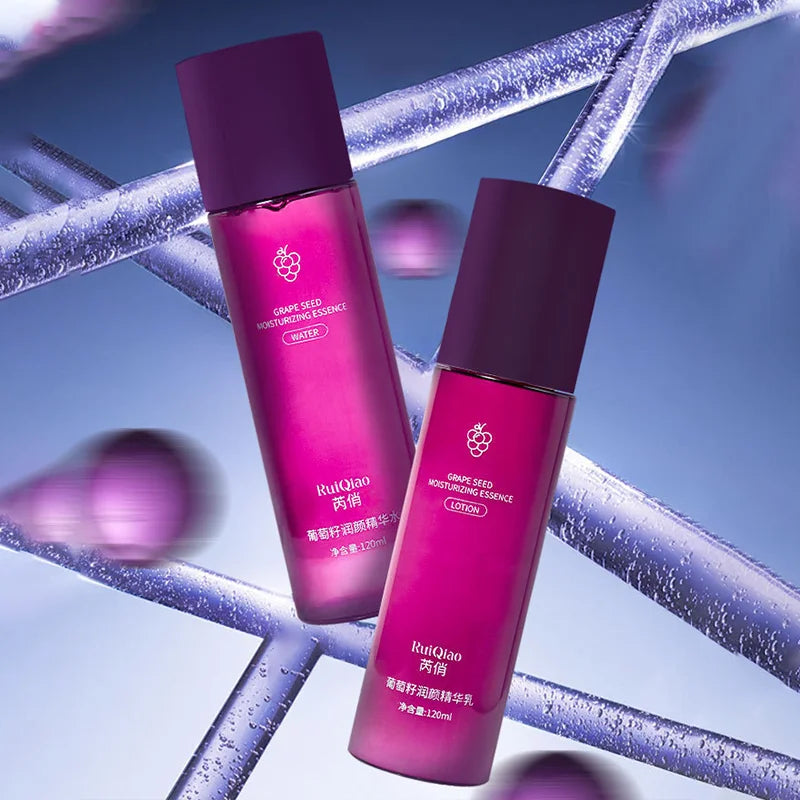 Grape Seed Moisturizing essence Emulsion Firming, Moisturizing, Whitening and Anti aging essence Emulsion Skin Care Dabfavshop