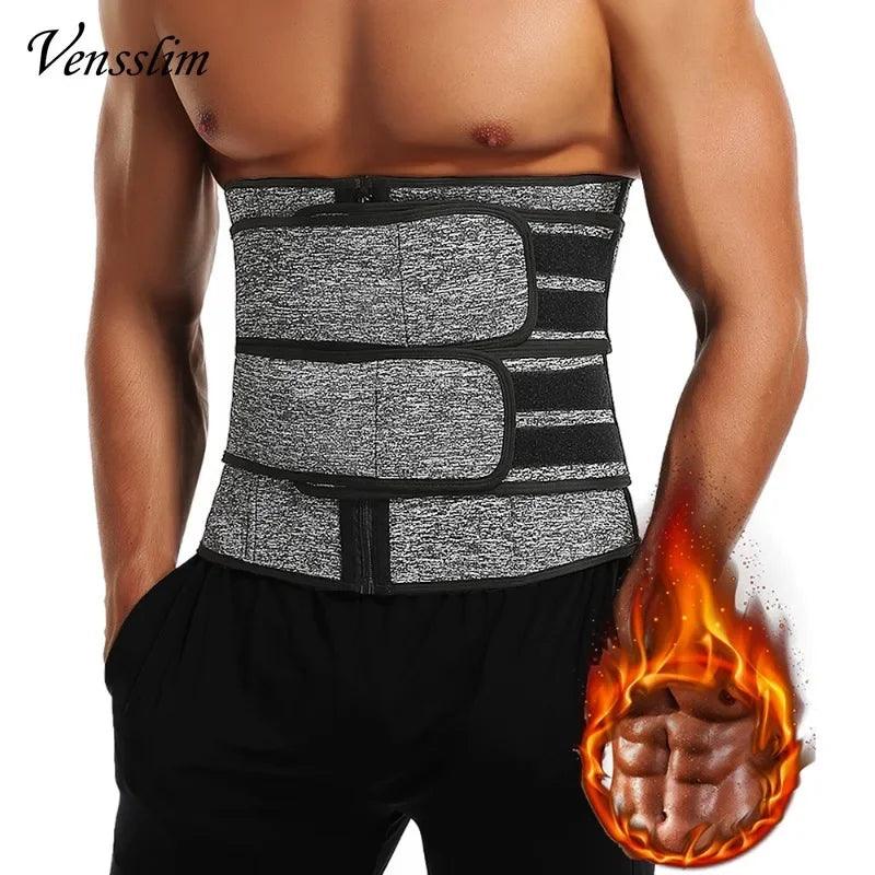 Men Waist Trainer Body Shapers Slimming Corset Sauna Sweat Strap - Dabfavshop