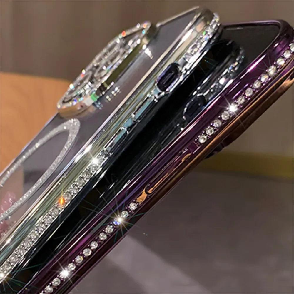 Sexy Luxury Fancy Diamond Out Phone Case For Iphones - Dabfavshop