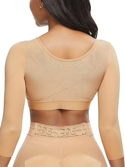 Women Arm Shapers Daily Body Shaper Long Sleeves - Dabfavshop