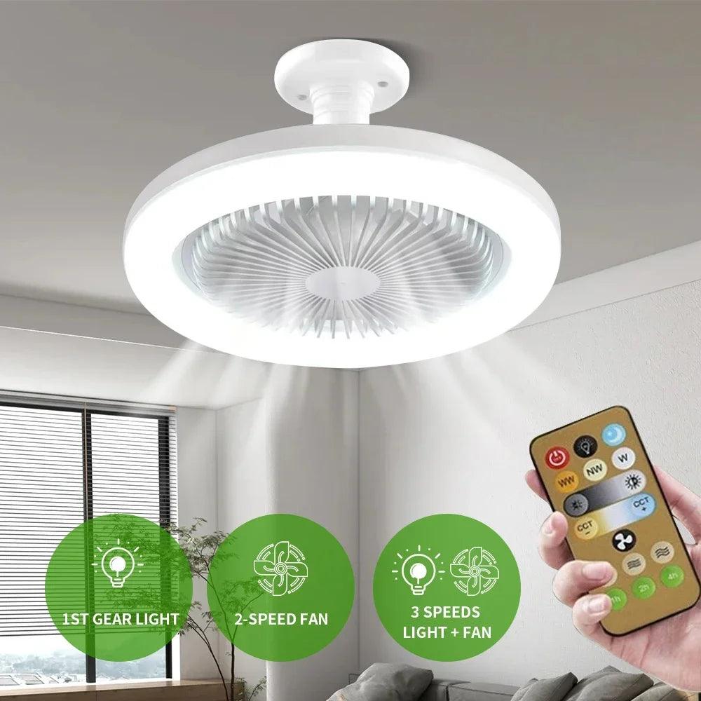 High Quality Smart Silent LED Ceiling Fans - Dabfavshop