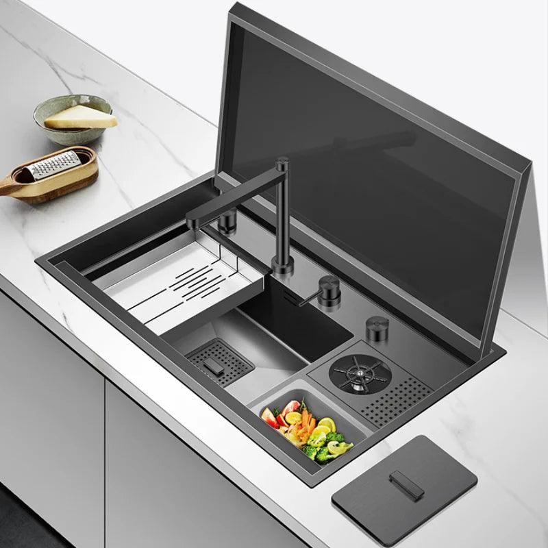 Smart Nano Black Kitchen Sink - Dabfavshop