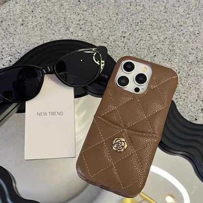 Luxury Leather Case Cover For iPhones