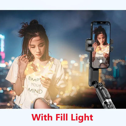 360 Rotation Following Shooting Mode Selfie Stick Tripod For Iphone - Dabfavshop