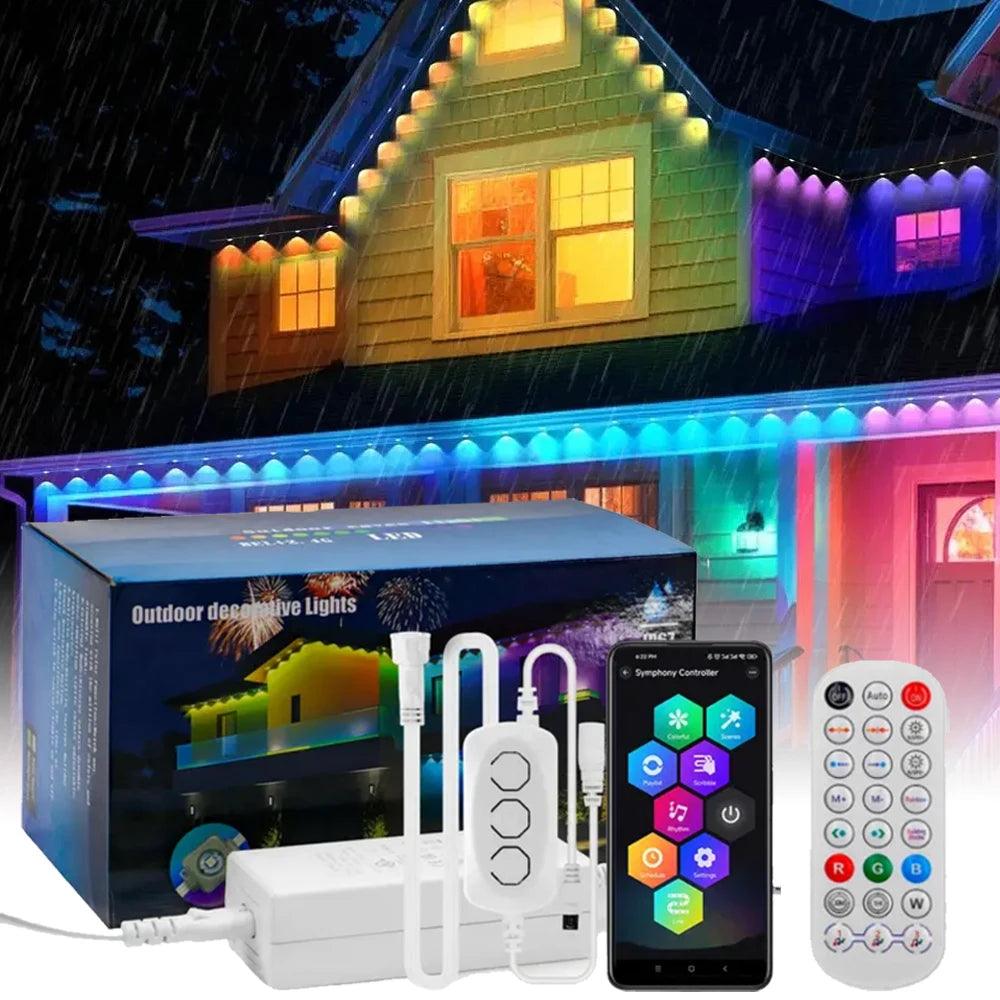 Permanent RGBIC LED Smart Outdoor Lights - Dabfavshop