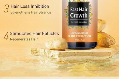 Ginger Fast Hair Loss Treatment Biotin Hair Growth Oil - Dabfavshop