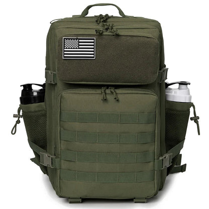 45L Tactical Backpack survival Bag Hunting MOLLE Backpack GYM For Men EDC Outdoor Hiking Rucksack Witch Bottle Holder Dabfavshop