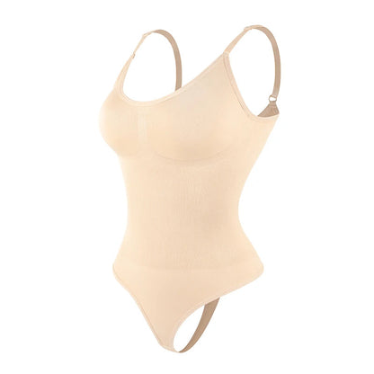 Smoothing Shapewear Bodysuit for Women Faja Full Body Shaper Thong Soft Body Shaping Sculpting Breast Slimming Underwear Dabfavshop
