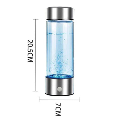 Electric Hydrogen-Rich Water Cup Antioxidant Lonizer 420ml Dabfavshop