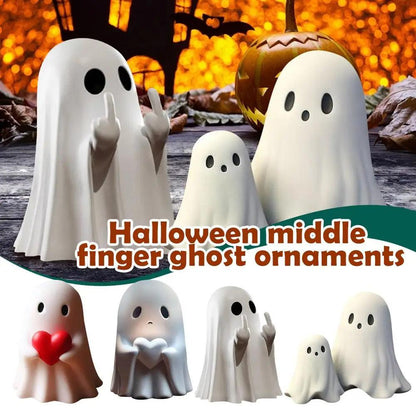 Halloween Middle Finger Cute Ghost Centerpiece - Dabfavshop