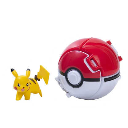 Pokémon Ball Action Model Figure - Dabfavshop