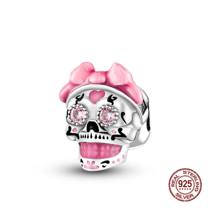 Glow in Skull And Pumpkin Charms Beads Fit 3mm Original Bracelet Dabfavshop