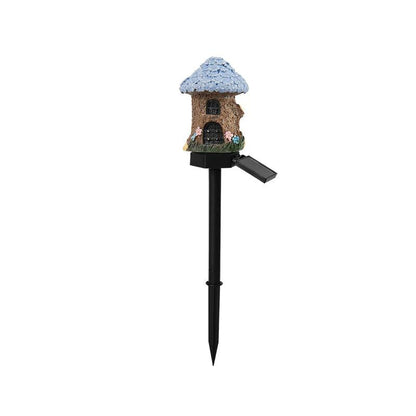 LED Solar Fairy House Lawn Light - Dabfavshop