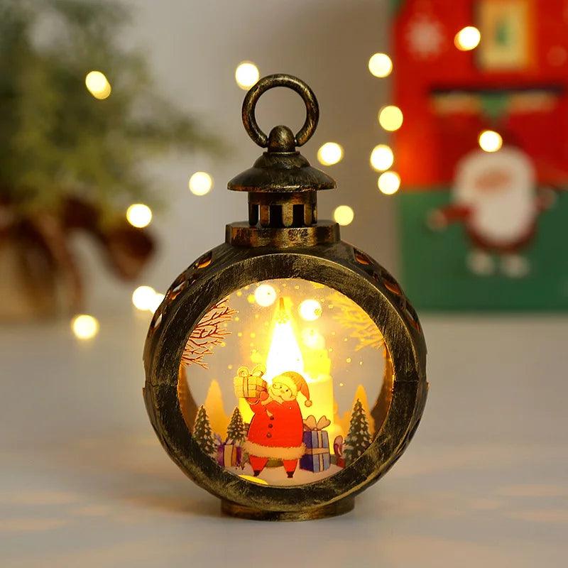 Christmas LED Candle Light - Santa Claus Snowman - Dabfavshop