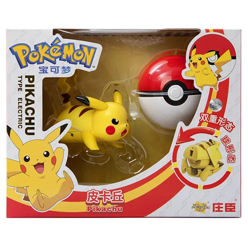 Pokémon Anime Figure With Pokaball - Dabfavshop