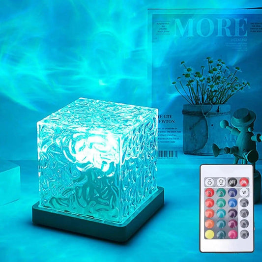 Ocean Wave Projector Light 16 Colors Midnight Aura - Dabfavshop