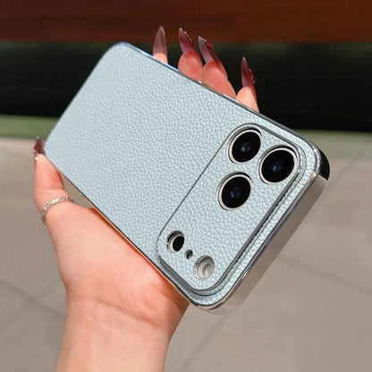 Leather Phone Case For iPhone Luxury Large Window Shockproof Cover