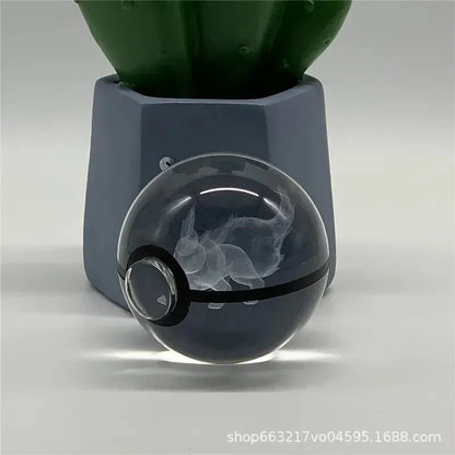 Pokémon Multi Color 3D Crystal Ball - Dabfavshop