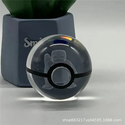 Pokémon Multi Color 3D Crystal Ball - Dabfavshop