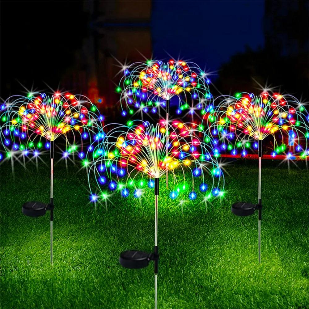 LED Solar Firework Fairy Lights - Dabfavshop