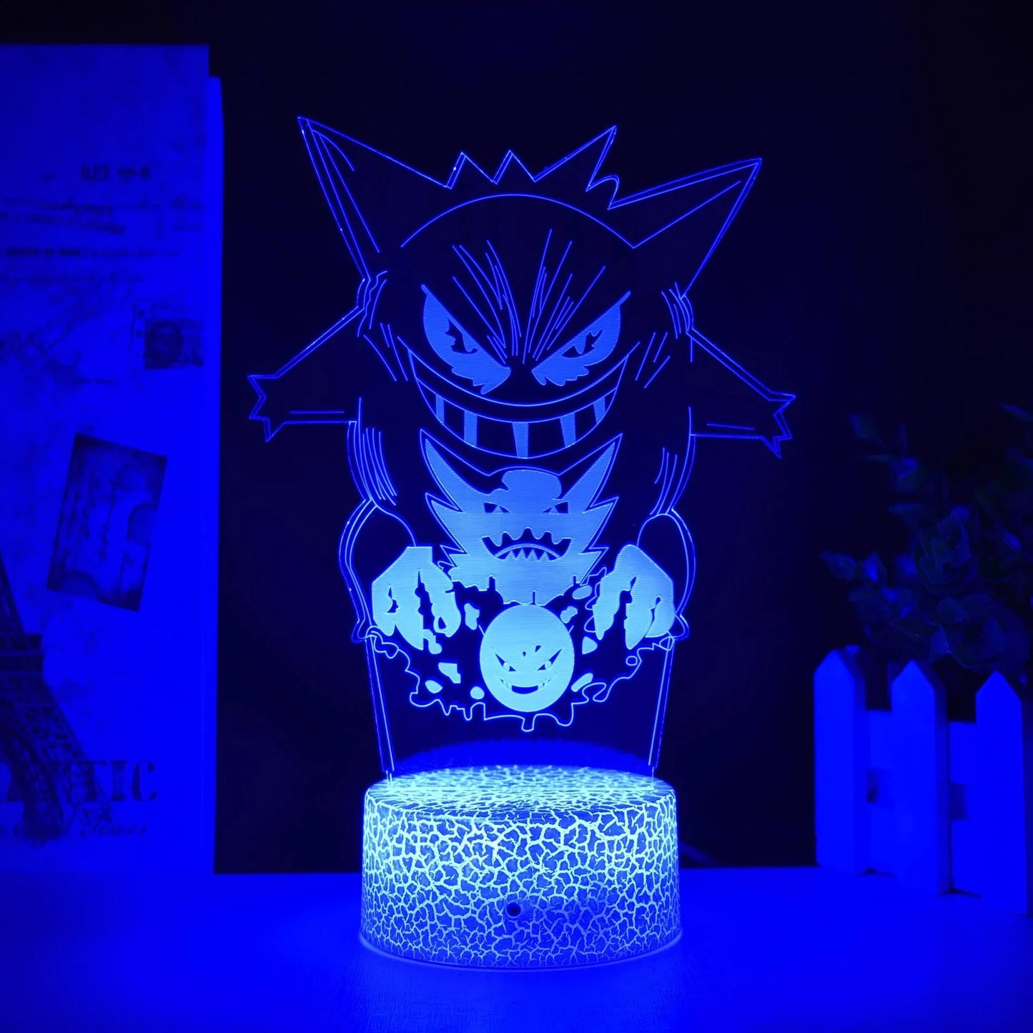 Pokémon 3D LED Base Color Changing Luminaria - Dabfavshop