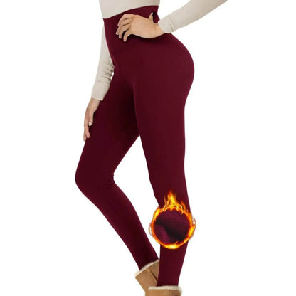 High Waist Women's Thermal Yoga Leggings - Dabfavshop