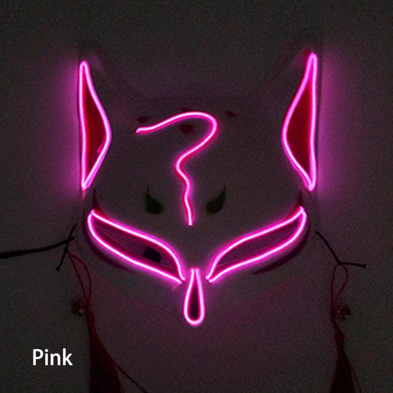 LED Luminous Fox Mask - Halloween Party Must-Have! - Dabfavshop