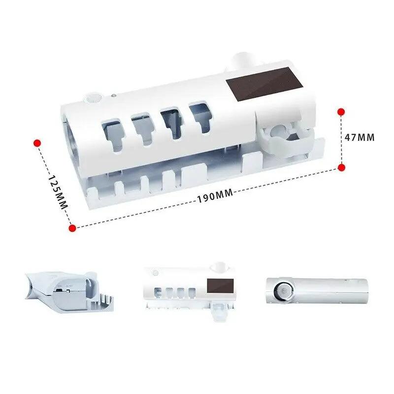 Solar Wall-Mounted Toothbrush Holder - Dabfavshop