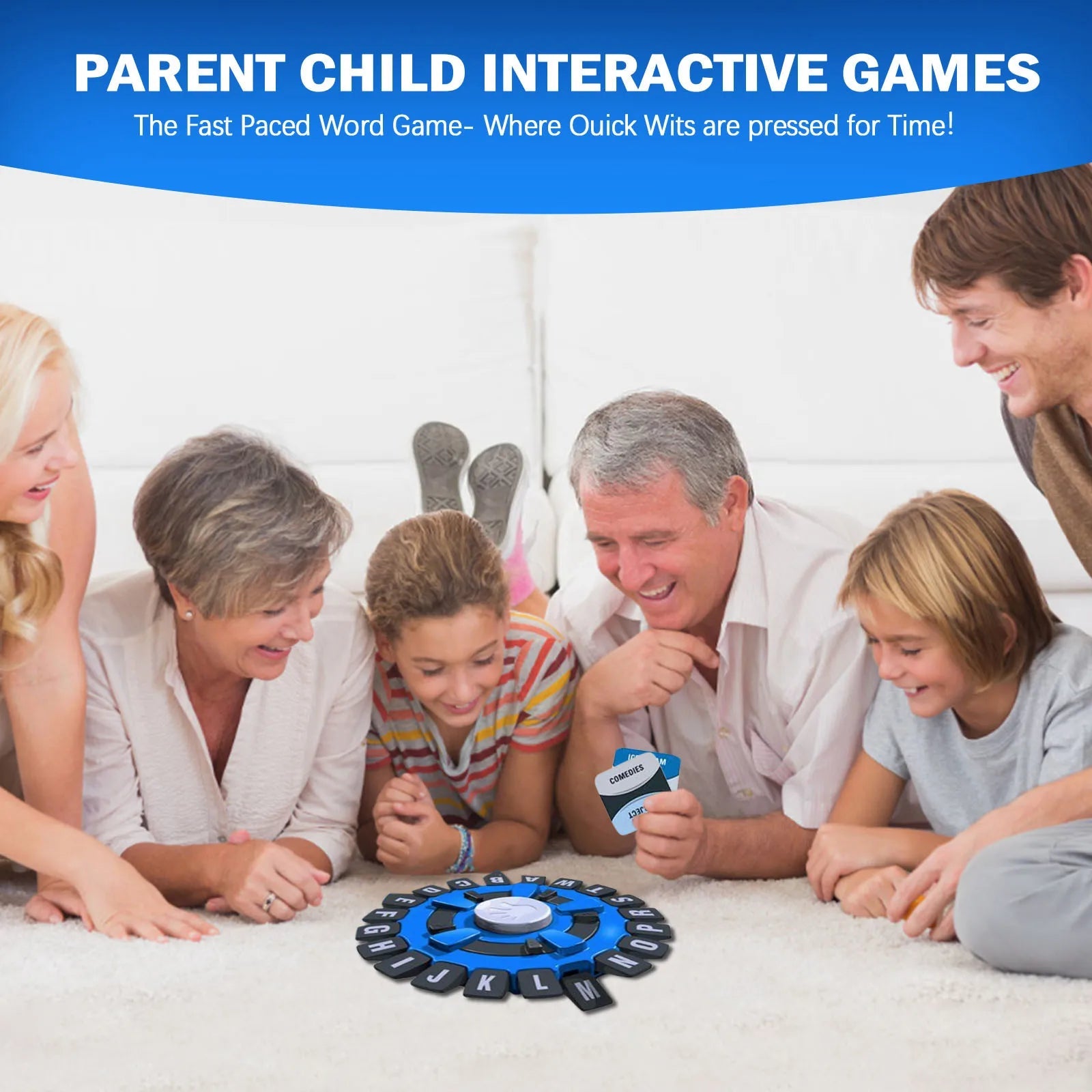 Word Frenzy – Race, Think, Laugh! Perfect for Family Game Night! Dabfavshop