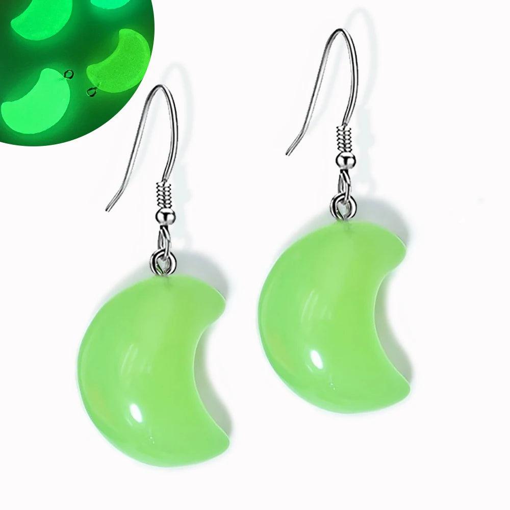 Glow In The Dark Ghost In Bottle Earrings - Dabfavshop