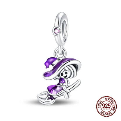 Halloween Luminous Charms Bead 925 Sterling Silver Dabfavshop