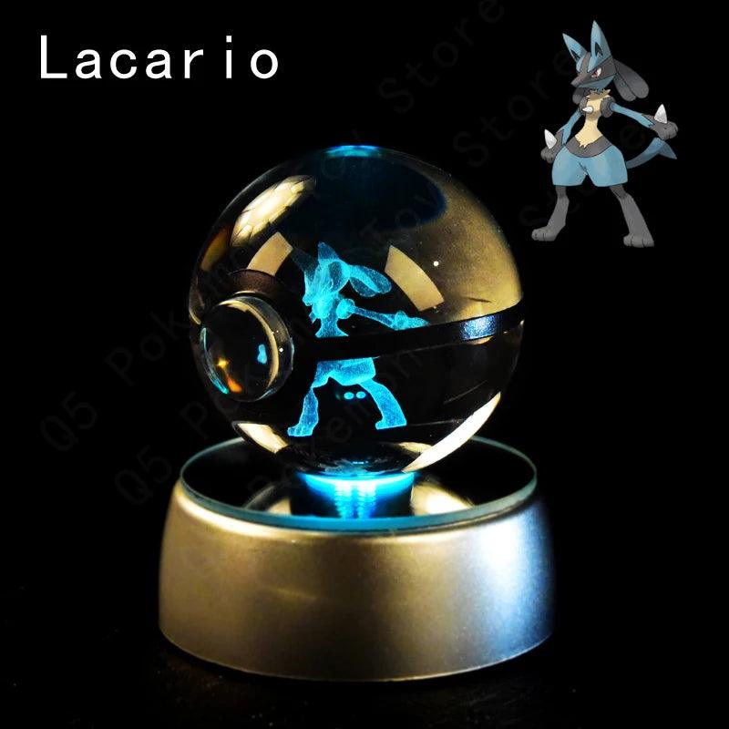 Pokémon Multi Color LED 3D Crystal Balls Collectible - Dabfavshop